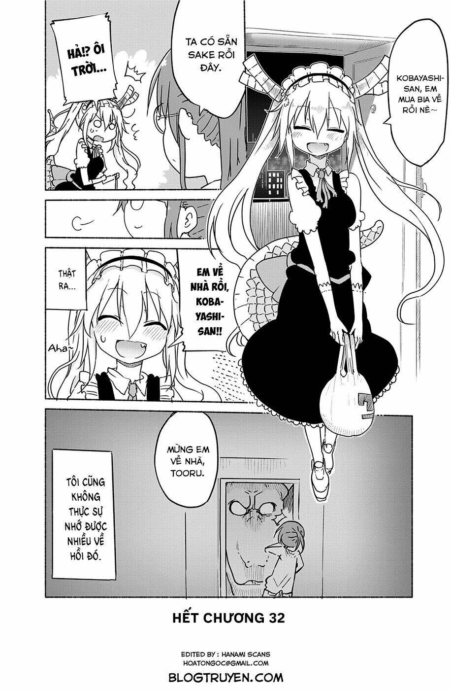 cuộc sống trả ơn của nàng rồng tohru! chapter 32: tooru và cuộc gặp gỡ (2) - Trang 2